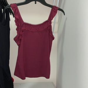Burgundy Tank! Size Small